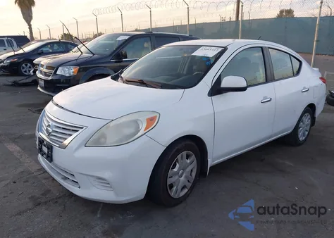 2013 Nissan Versa 1.6 Sv from USA, damaged, VIN 3N1CN7AP9DL877116